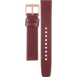 Marc Jacobs Baker Maroon Dial Maroon Leather Strap Watch for Women - MBM1267 Buy Now By Marc Jacobs