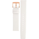 Marc Jacobs Baker White Dial White Leather Strap Watch for Women - MBM1283 Buy Now By Marc Jacobs
