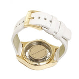 Marc Jacobs Henry Skeleton White Dial White Leather Strap Watch for Women - MBM1339 Buy Now By Marc Jacobs