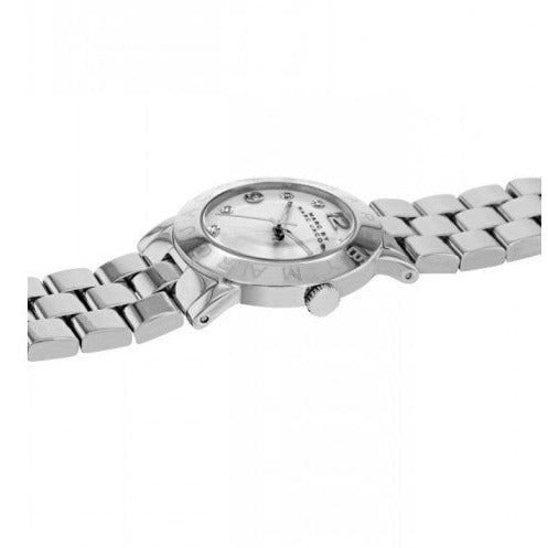 Marc Jacobs Amy White Dial Silver Steel Strap Watch for Women - MBM8611 Buy Now By Marc Jacobs