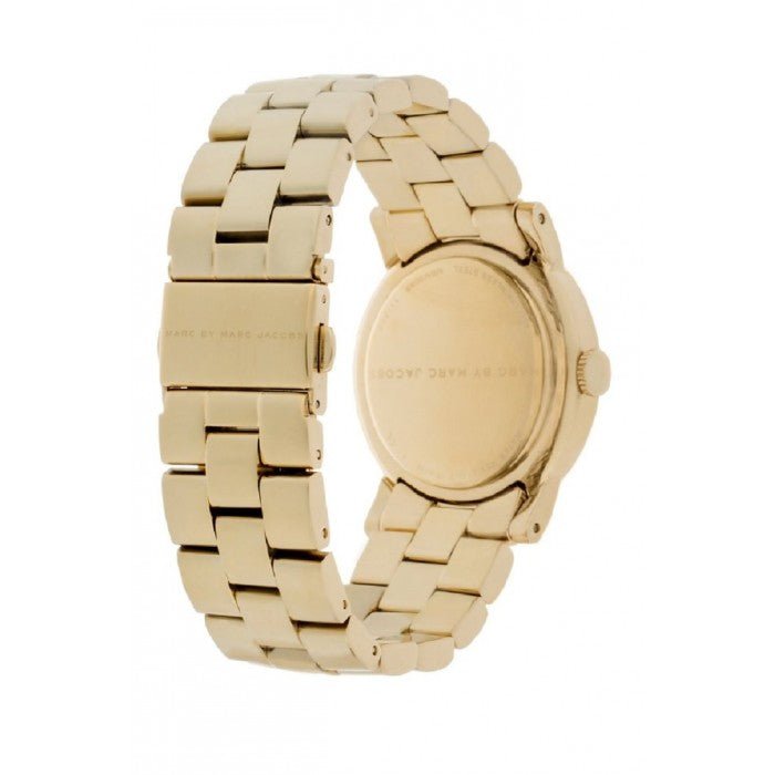 Marc Jacobs Amy White Dial Gold Steel Strap Watch for Women - MBM3056 Buy Now By Marc Jacobs
