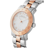 Marc Jacobs Amy Silver Dial Two Tone Steel Strap Watch for Women - MBM3194 Buy Now By Marc Jacobs