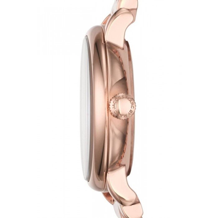 Marc Jacobs Baker Navy Blue Dial Rose Gold Steel Strap Watch for Women - MBM3332 Buy Now By Marc Jacobs