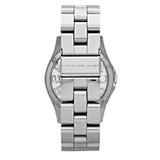Marc Jacobs Henry Transparent Silver Dial Silver Steel Strap Watch for Women - MBM3337 Buy Now By Marc Jacobs
