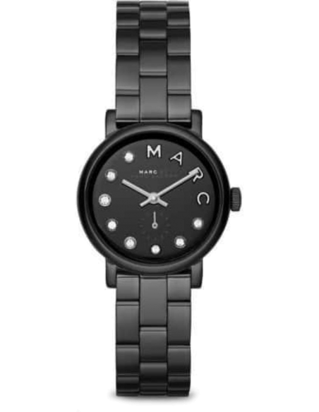 Marc Jacobs Marc Black Dial Black Steel Strap Watch for Women - MBM8673 Buy Now By Marc Jacobs