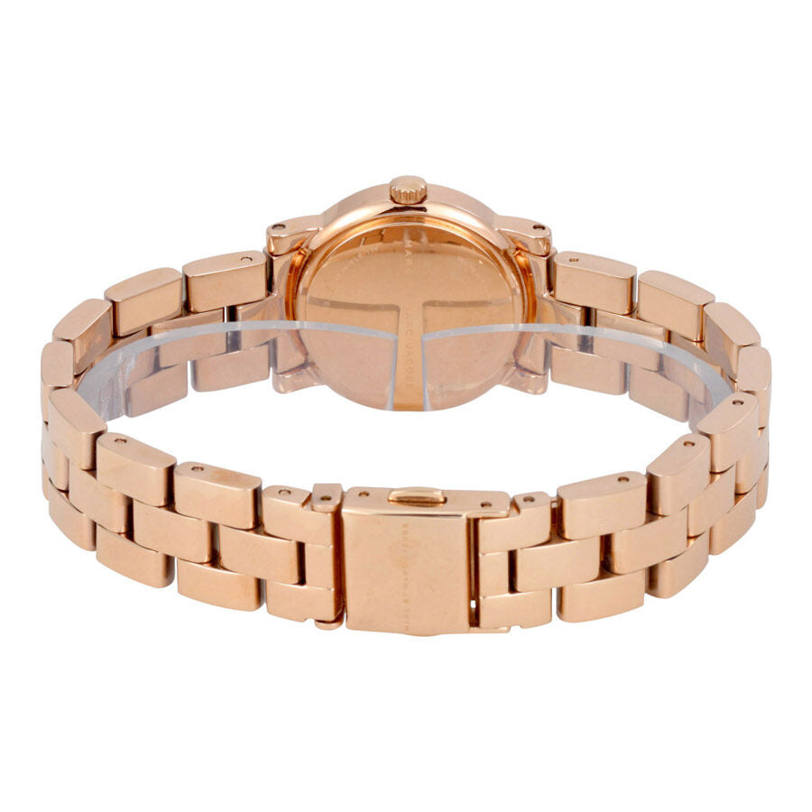 Marc Jacobs Mini Amy White Dial Rose Gold Steel Strap Watch for Women - MBM3078 Buy Now By Marc Jacobs
