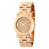 Marc Jacobs Amy Glitz Brown Dial Rose Gold Steel Strap Watch for Women - MBM3221 Buy Now By Marc Jacobs