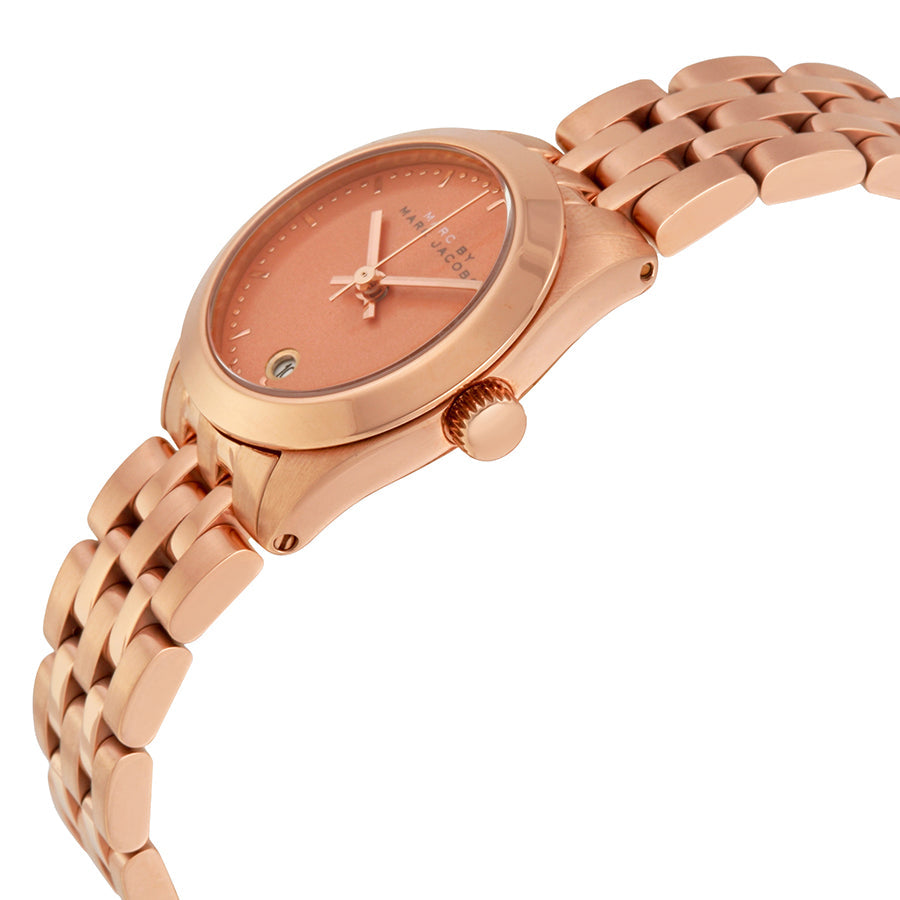Marc Jacobs Peeker Pink Dial Rose Gold Stainless Steel Strap Watch for Women - MBM3377 Buy Now By Marc Jacobs