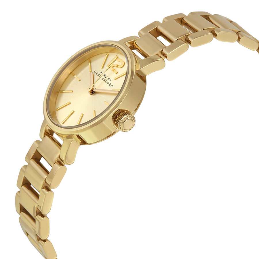 Marc Jacobs Peggy Gold Dial Gold Steel Strap Watch for Women - MBM3405 Buy Now By Marc Jacobs