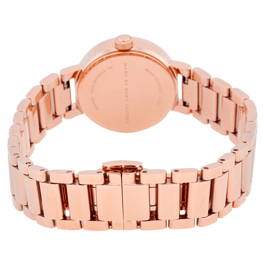 Marc Jacobs Peggy Rose Gold Dial Rose Gold Steel Strap Watch for Women - MBM3406 Buy Now By Marc Jacobs