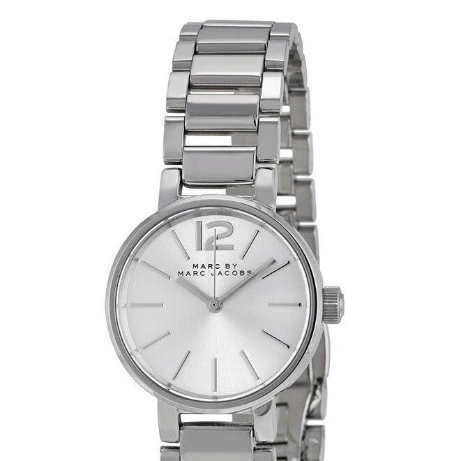 Marc Jacobs Peggy Silver Dial Silver Steel Strap Watch for Women - MBM3404 Buy Now By Marc Jacobs