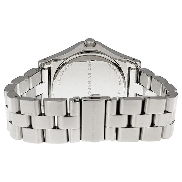 Marc Jacobs Rivera White Dial Silver Steel Strap Watch for Women - MBM3136 Buy Now By Marc Jacobs