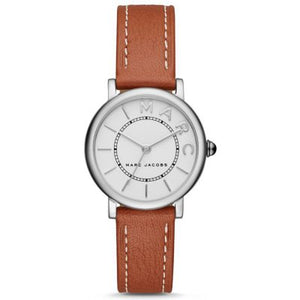 Marc Jacobs Roxy Silver Dial Brown Leather Strap Watch for Women - MJ1572 Buy Now By Marc Jacobs