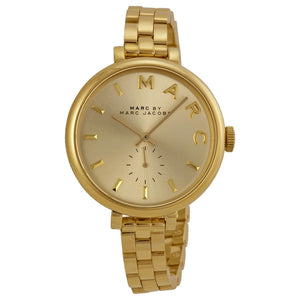 Marc Jacobs Sally Champagne Gold Dial Gold Steel Strap Watch for Women - MBM3363 Buy Now By Marc Jacobs