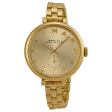Marc Jacobs Sally Champagne Gold Dial Gold Steel Strap Watch for Women - MBM3363 Buy Now By Marc Jacobs