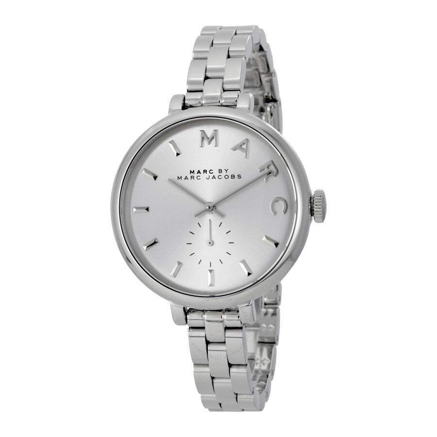 Marc Jacobs Sally Silver Dial Silver Steel Strap Watch for Women - MBM3362 Buy Now By Marc Jacobs