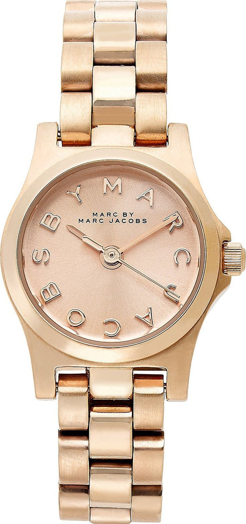 Marc Jacobs Dinky Rose Gold Dial Rose Gold Steel Strap Watch for Women - MBM3200 Buy Now By Marc Jacobs