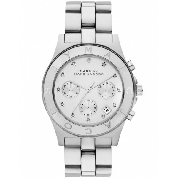 Marc Jacobs Blade White Dial SIlver Steel Strap Watch for Women - MBM3100 Buy Now By Marc Jacobs