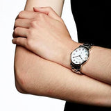 Marc Jacobs Baker Dexter White Dial Silver Steel Strap Watch for Women - MBM3423 Buy Now By Marc Jacobs