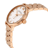 Marc Jacobs Baker White Dial Rose Gold Steel Strap Watch for Women - MBM3248 Buy Now By Marc Jacobs