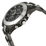 Marc Jacobs Blade Chronograph Black Dial Two Tone Steel Strap Watch for Women - MBM3179 Buy Now By Marc Jacobs