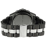 Marc Jacobs Blade Chronograph Black Dial Two Tone Steel Strap Watch for Women - MBM3179 Buy Now By Marc Jacobs