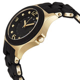Marc Jacobs Pelly Black Dial Black Silicone Strap Watch for Women - MBM2540 Buy Now By Marc Jacobs