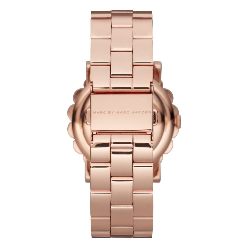 Marc Jacobs Amy Rose Gold Dial Rose Gold Steel Strap Watch for Women - MBM3223 Buy Now By Marc Jacobs