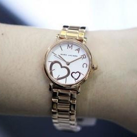 Marc Jacobs Classic White Dial Rose Gold Steel Strap Watch for Women - MJ3592 Buy Now By Marc Jacobs