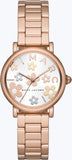 Marc Jacobs Classic White Dial Rose Gold Steel Strap Watch for Women - MJ3582 Buy Now By Marc Jacobs