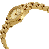 Marc Jacobs Henry Dinky Gold Dial Gold Steel Strap Watch for Women - MBM3199 Buy Now By Marc Jacobs
