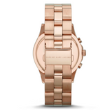 Marc Jacobs Blade Chronograph Brown Dial Rose Gold Steel Strap Watch for Women - MBM3308 Buy Now By Marc Jacobs