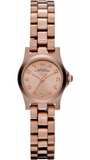 Marc Jacobs Dinky Rose Gold Dial Rose Gold Steel Strap Watch for Women - MBM3200 Buy Now By Marc Jacobs