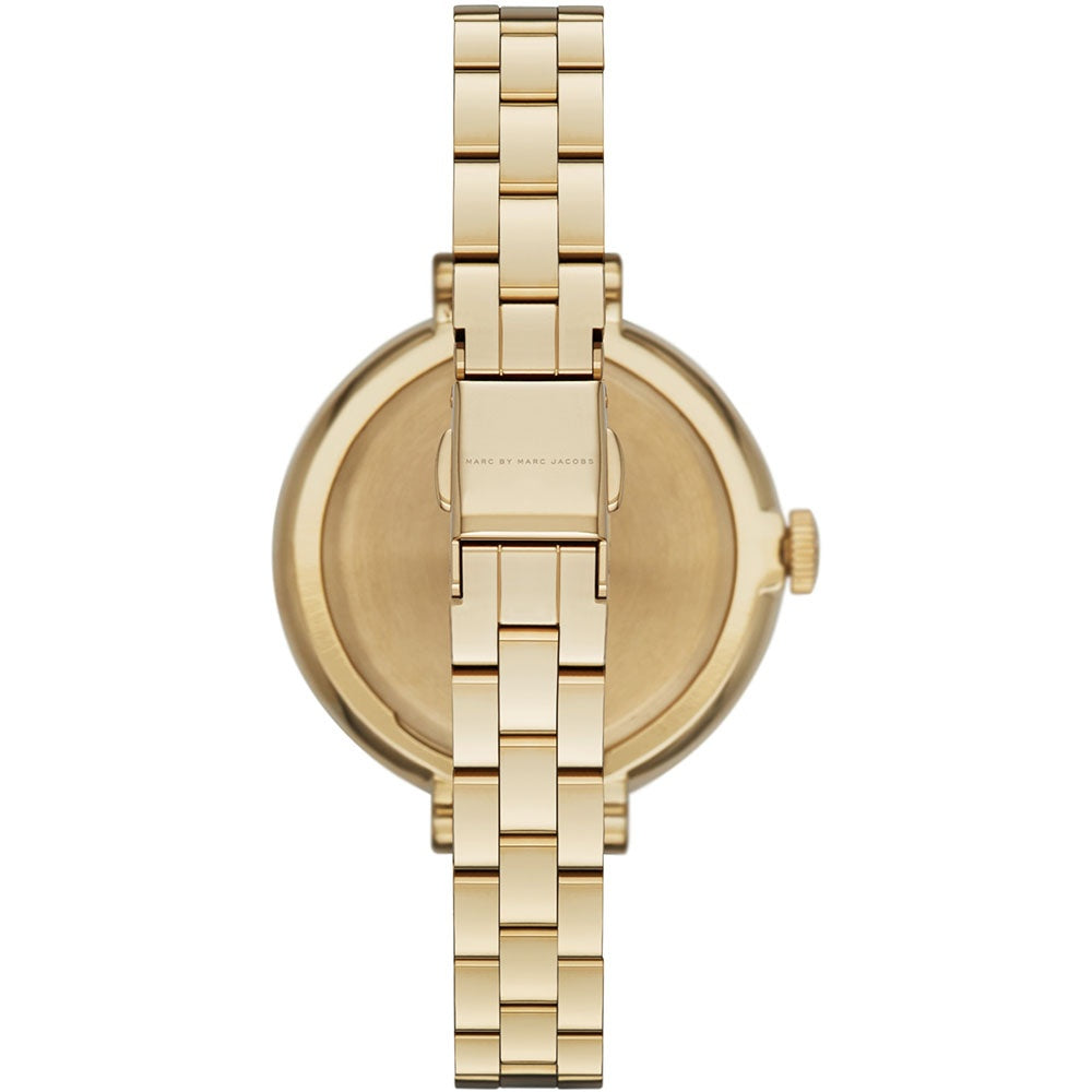 Marc Jacobs Sally Champagne Gold Dial Gold Steel Strap Watch for Women - MBM3363 Buy Now By Marc Jacobs
