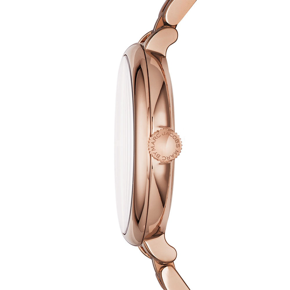 Marc Jacobs Sally Rose Gold Dial Rose Gold Steel Strap Watch for Women - MBM3364 Buy Now By Marc Jacobs