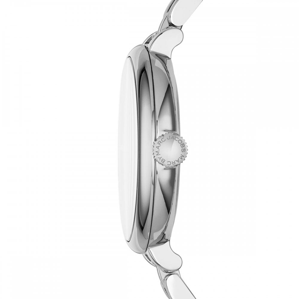 Marc Jacobs Sally Silver Dial Silver Steel Strap Watch for Women - MBM3362 Buy Now By Marc Jacobs