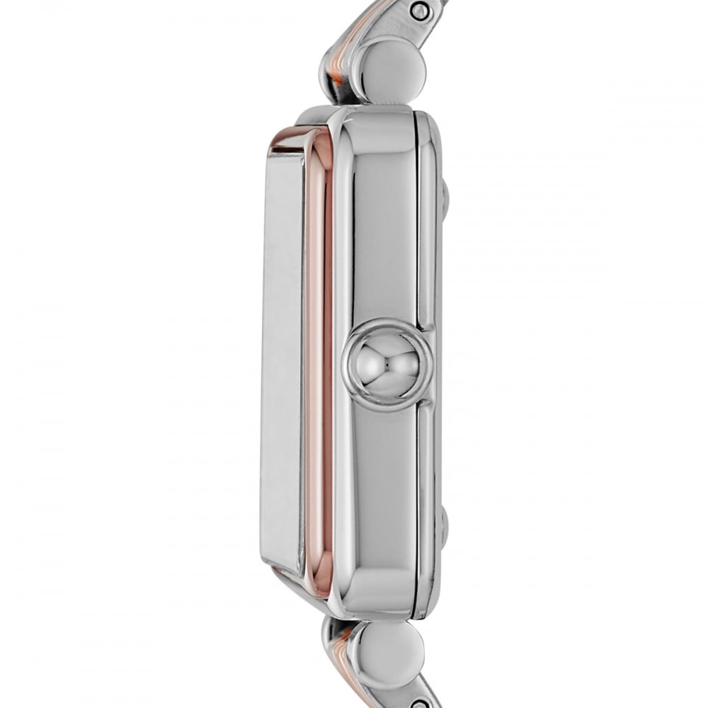 Marc Jacobs Vic Silver Dial Two Tone Steel Strap Watch for Women - MJ3463 Buy Now By Marc Jacobs