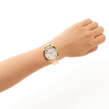 Marc Jacobs Mandy White Dial Rose Gold Steel Strap Watch for Women - MJ3574 Buy Now By Marc Jacobs