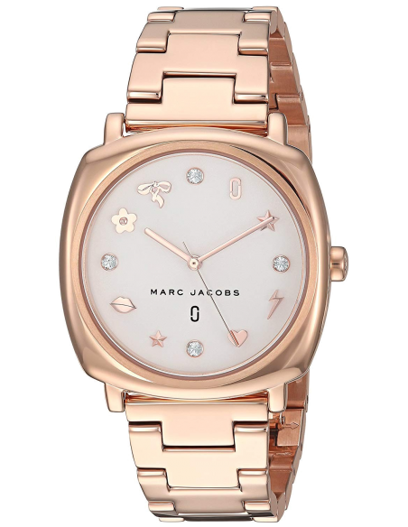 Marc Jacobs Mandy White Dial Rose Gold Steel Strap Watch for Women - MJ3574 Buy Now By Marc Jacobs