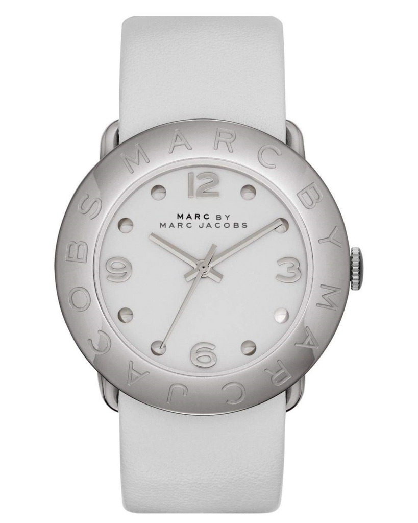 Marc Jacobs Blade White Dial White Leather Strap Watch for Women - MBM1223 Buy Now By Marc Jacobs
