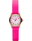 Marc Jacobs Henry White Dial Pink Leather Strap Watch for Women - MBM1237 Buy Now By Marc Jacobs
