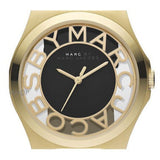 Marc Jacobs Henry Skeleton Black Dial Black Leather Strap Watch for Women - MBM1246 Buy Now By Marc Jacobs