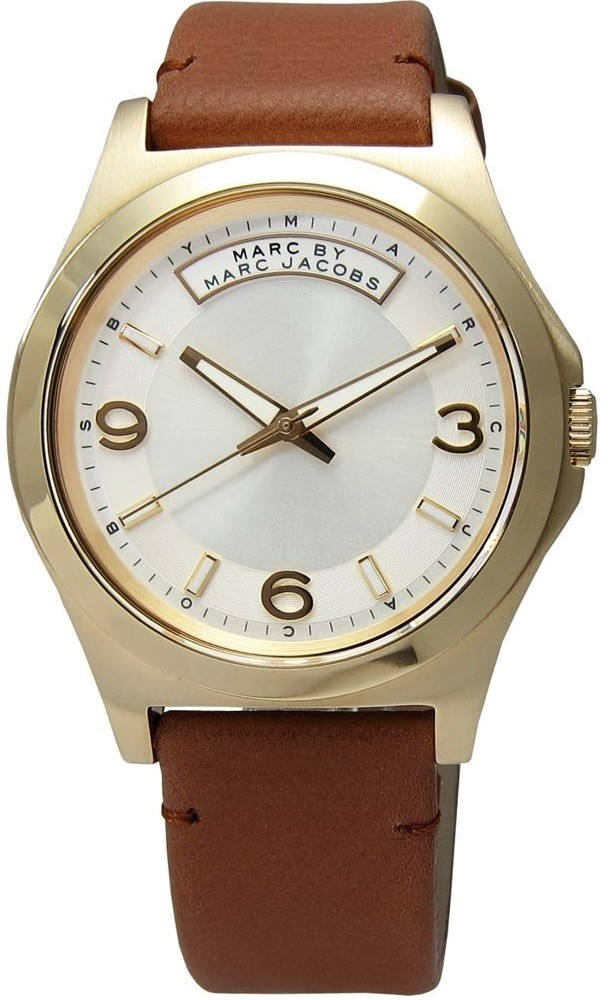 Marc Jacobs Baby Dave White Dial Brown Leather Strap Watch for Women - MBM1261 Buy Now By Marc Jacobs