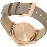 Marc Jacobs Baker Grey Dial Grey Leather Strap Watch for Women - MBM1266 Buy Now By Marc Jacobs
