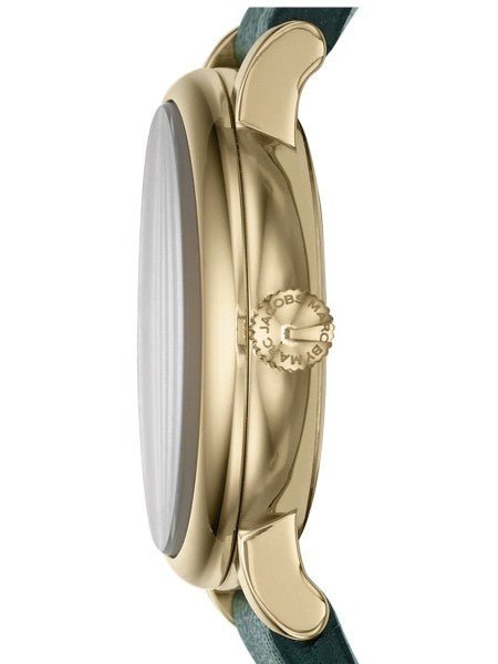 Marc Jacobs Baker Mini Green Dial Green Leather Strap Watch for Women - MBM1272 Buy Now By Marc Jacobs