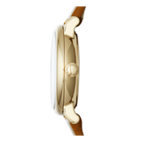 Marc Jacobs Baker White Dial Brown Leather Strap Watch for Women - MBM1317 Buy Now By Marc Jacobs