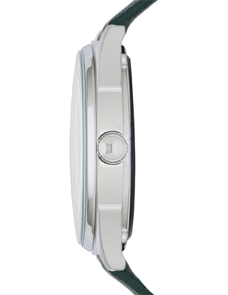 Marc Jacobs Tether Transparent Green Dial Green Leather Strap Watch for Women - MBM1378 Buy Now By Marc Jacobs