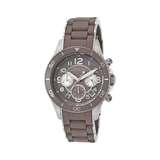 Marc Jacobs Rock Chronograph Grey Dial Grey Silicone Strap Watch for Women - MBM2595 Buy Now By Marc Jacobs