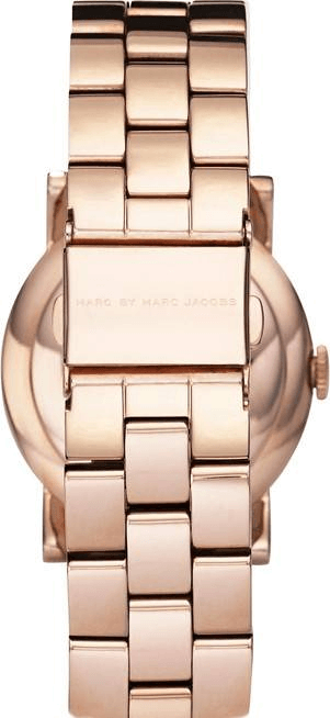 Marc Jacobs Amy White Dial Rose Gold Steel Strap Watch for Women - MBM3077 Buy Now By Marc Jacobs
