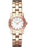 Marc Jacobs Mini Amy White Dial Rose Gold Steel Strap Watch for Women - MBM3078 Buy Now By Marc Jacobs